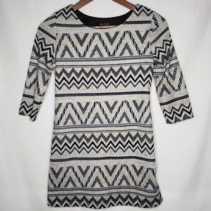 Amy Byer Girls Geometric Print Dress 12